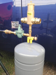 This is a half inch expansion tank service valve.