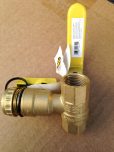 Use the Webstone Part No. 40612 valve on all existing tank replacements.
